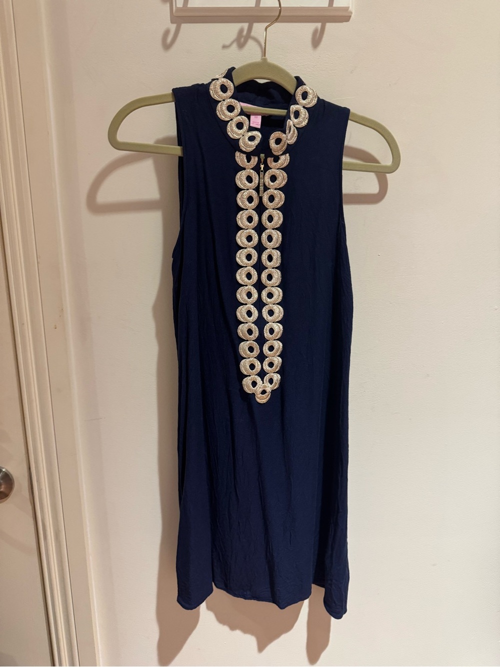 Lilly Pulitzer navy shift dress